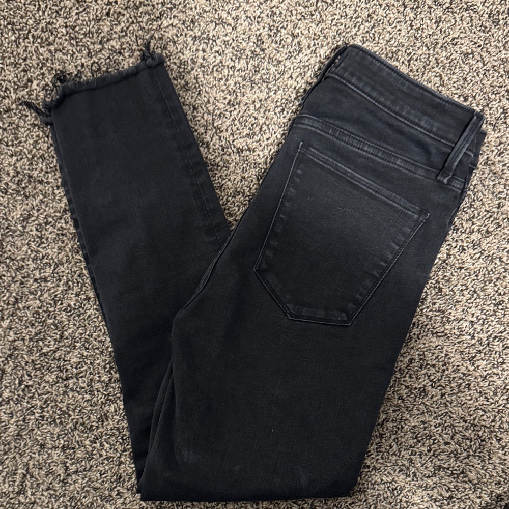 Abercrombie & Fitch Black Ankle Jeans